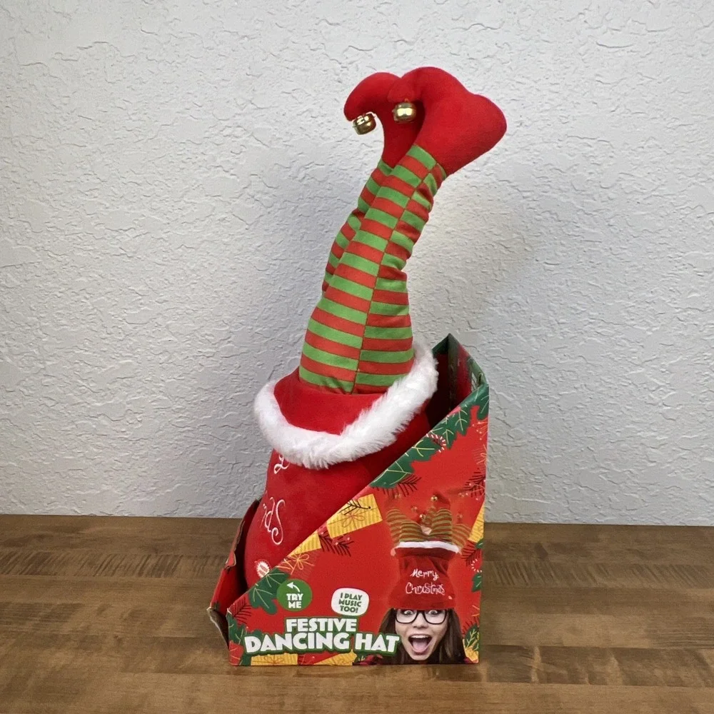 Professor Puzzle festive dancing